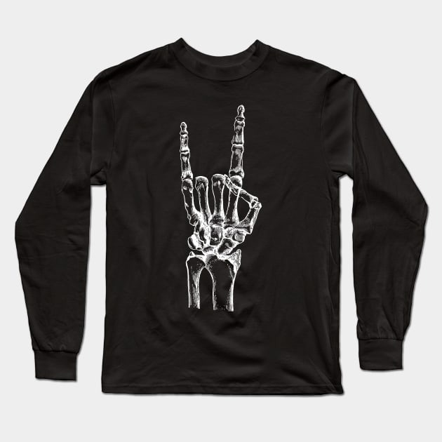 Devil Horns Long Sleeve T-Shirt by Skush™